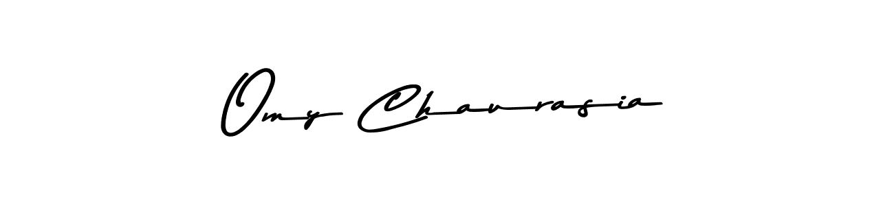 The best way (Asem Kandis PERSONAL USE) to make a short signature is to pick only two or three words in your name. The name Omy Chaurasia include a total of six letters. For converting this name. Omy Chaurasia signature style 9 images and pictures png