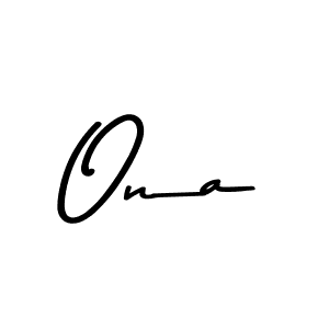 The best way (Asem Kandis PERSONAL USE) to make a short signature is to pick only two or three words in your name. The name Ona include a total of six letters. For converting this name. Ona signature style 9 images and pictures png