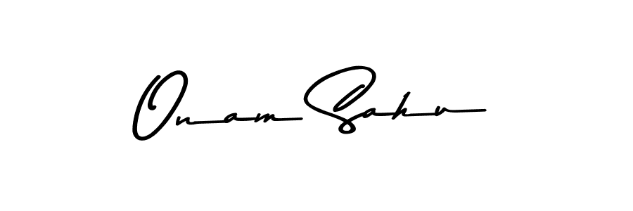 You can use this online signature creator to create a handwritten signature for the name Onam Sahu. This is the best online autograph maker. Onam Sahu signature style 9 images and pictures png
