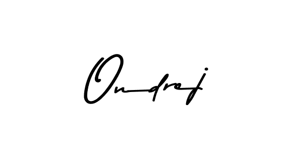 Create a beautiful signature design for name Ondrej. With this signature (Asem Kandis PERSONAL USE) fonts, you can make a handwritten signature for free. Ondrej signature style 9 images and pictures png