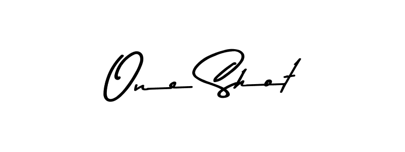One Shot stylish signature style. Best Handwritten Sign (Asem Kandis PERSONAL USE) for my name. Handwritten Signature Collection Ideas for my name One Shot. One Shot signature style 9 images and pictures png