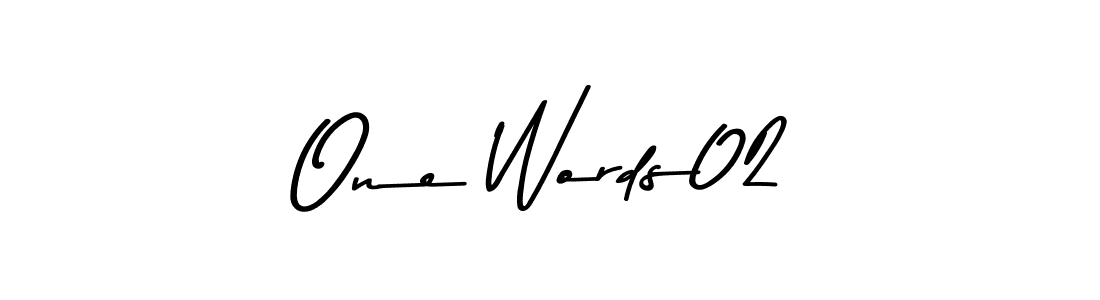 Similarly Asem Kandis PERSONAL USE is the best handwritten signature design. Signature creator online .You can use it as an online autograph creator for name One Words02. One Words02 signature style 9 images and pictures png