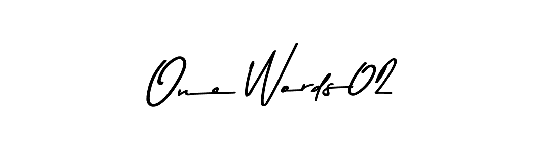 Here are the top 10 professional signature styles for the name One Words02. These are the best autograph styles you can use for your name. One Words02 signature style 9 images and pictures png