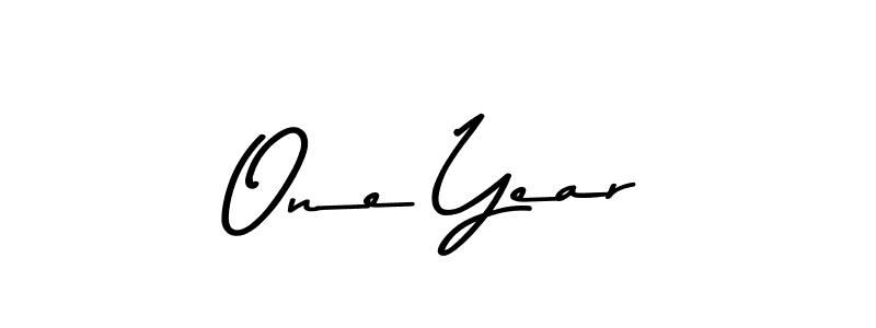 if you are searching for the best signature style for your name One Year. so please give up your signature search. here we have designed multiple signature styles  using Asem Kandis PERSONAL USE. One Year signature style 9 images and pictures png