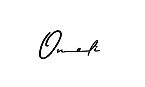 Also we have Oneli name is the best signature style. Create professional handwritten signature collection using Asem Kandis PERSONAL USE autograph style. Oneli signature style 9 images and pictures png