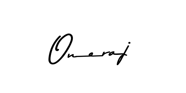 You should practise on your own different ways (Asem Kandis PERSONAL USE) to write your name (Oneraj) in signature. don't let someone else do it for you. Oneraj signature style 9 images and pictures png