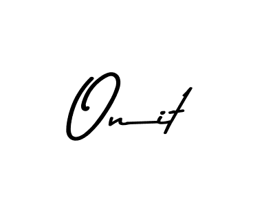 This is the best signature style for the Onit name. Also you like these signature font (Asem Kandis PERSONAL USE). Mix name signature. Onit signature style 9 images and pictures png