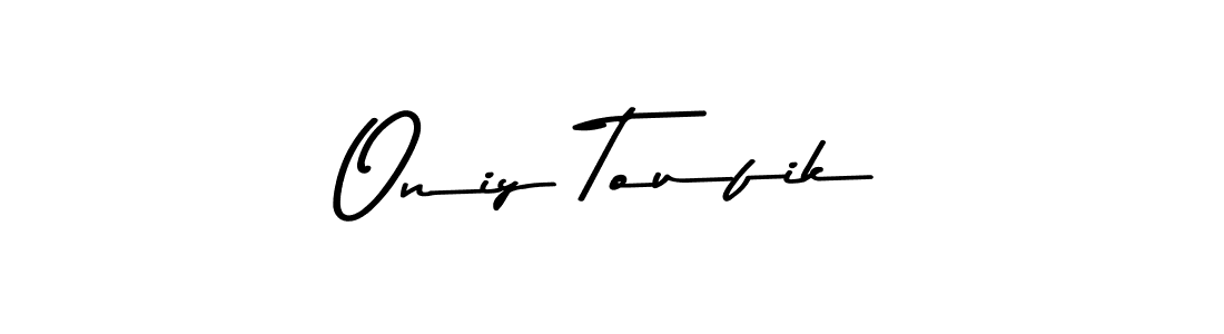 How to make Oniy Toufik signature? Asem Kandis PERSONAL USE is a professional autograph style. Create handwritten signature for Oniy Toufik name. Oniy Toufik signature style 9 images and pictures png