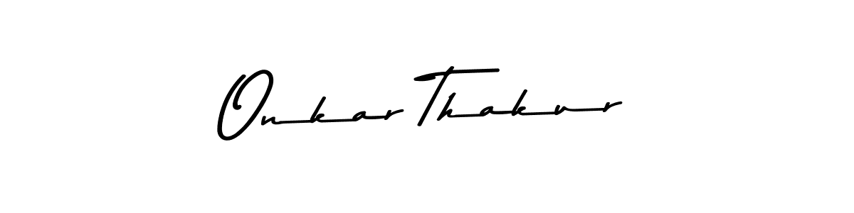 Similarly Asem Kandis PERSONAL USE is the best handwritten signature design. Signature creator online .You can use it as an online autograph creator for name Onkar Thakur. Onkar Thakur signature style 9 images and pictures png