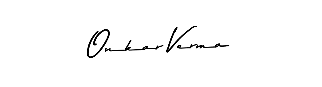 Make a beautiful signature design for name Onkar Verma. Use this online signature maker to create a handwritten signature for free. Onkar Verma signature style 9 images and pictures png