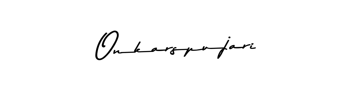Also You can easily find your signature by using the search form. We will create Onkarspujari name handwritten signature images for you free of cost using Asem Kandis PERSONAL USE sign style. Onkarspujari signature style 9 images and pictures png