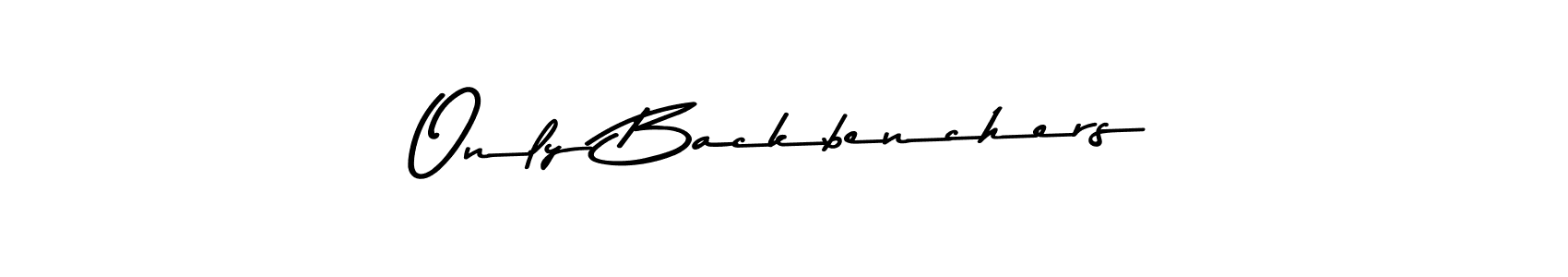 How to Draw Only Backbenchers signature style? Asem Kandis PERSONAL USE is a latest design signature styles for name Only Backbenchers. Only Backbenchers signature style 9 images and pictures png