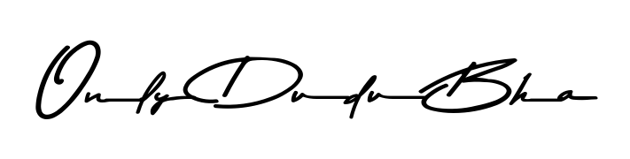 Once you've used our free online signature maker to create your best signature Asem Kandis PERSONAL USE style, it's time to enjoy signing your documents with Only Dudu Bha name. Only Dudu Bha signature style 9 images and pictures png
