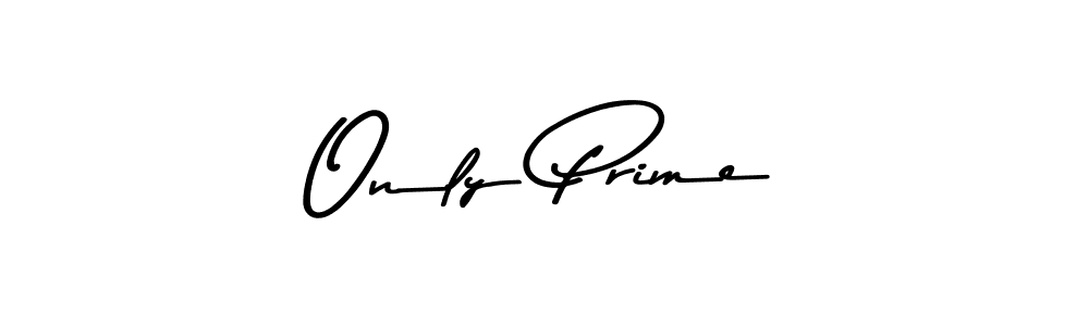 How to make Only Prime name signature. Use Asem Kandis PERSONAL USE style for creating short signs online. This is the latest handwritten sign. Only Prime signature style 9 images and pictures png