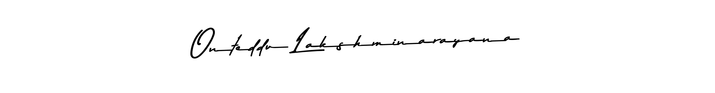 How to Draw Onteddu Lakshminarayana signature style? Asem Kandis PERSONAL USE is a latest design signature styles for name Onteddu Lakshminarayana. Onteddu Lakshminarayana signature style 9 images and pictures png
