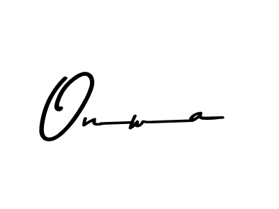 How to Draw Onwa signature style? Asem Kandis PERSONAL USE is a latest design signature styles for name Onwa. Onwa signature style 9 images and pictures png