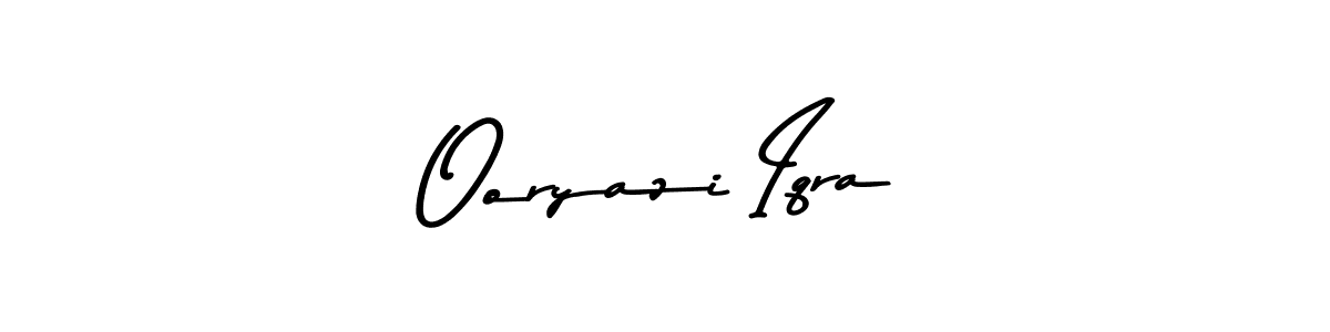 Use a signature maker to create a handwritten signature online. With this signature software, you can design (Asem Kandis PERSONAL USE) your own signature for name Ooryazi Iqra. Ooryazi Iqra signature style 9 images and pictures png