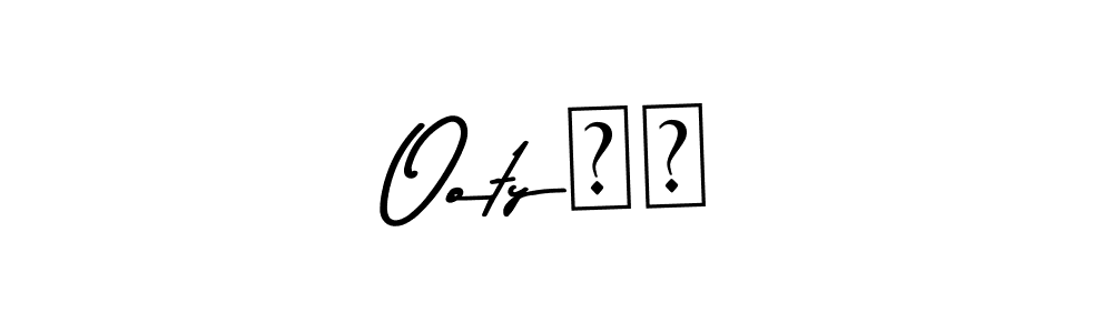 Similarly Asem Kandis PERSONAL USE is the best handwritten signature design. Signature creator online .You can use it as an online autograph creator for name Ooty❤️. Ooty❤️ signature style 9 images and pictures png