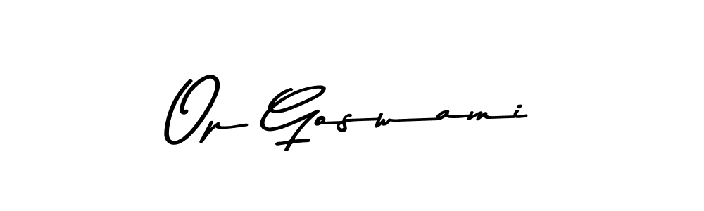 Make a short Op Goswami signature style. Manage your documents anywhere anytime using Asem Kandis PERSONAL USE. Create and add eSignatures, submit forms, share and send files easily. Op Goswami signature style 9 images and pictures png