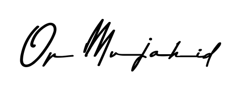 Try this chic Op Mujahid handwritten sign style. Using Asem Kandis PERSONAL USE font elements, it gives your name a sleek, memorable identity. Op Mujahid signature style 9 images and pictures png
