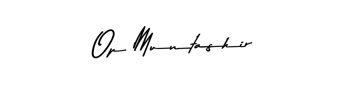 You can use this online signature creator to create a handwritten signature for the name Op Muntashir. This is the best online autograph maker. Op Muntashir signature style 9 images and pictures png