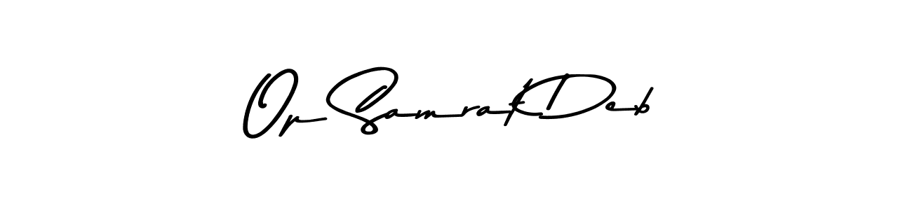 Once you've used our free online signature maker to create your best signature Asem Kandis PERSONAL USE style, it's time to enjoy all of the benefits that Op Samrat Deb name signing documents. Op Samrat Deb signature style 9 images and pictures png