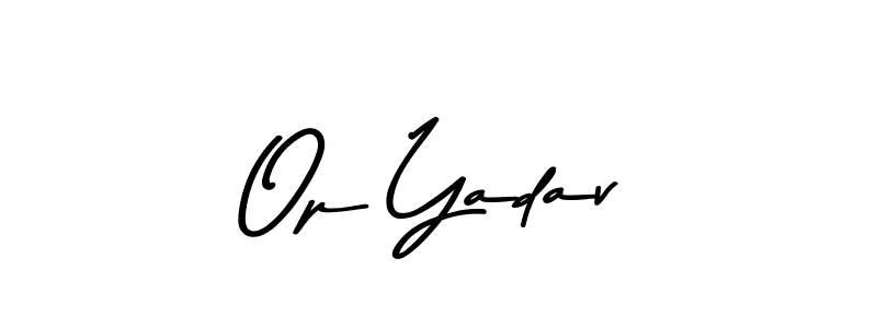 Use a signature maker to create a handwritten signature online. With this signature software, you can design (Asem Kandis PERSONAL USE) your own signature for name Op Yadav. Op Yadav signature style 9 images and pictures png