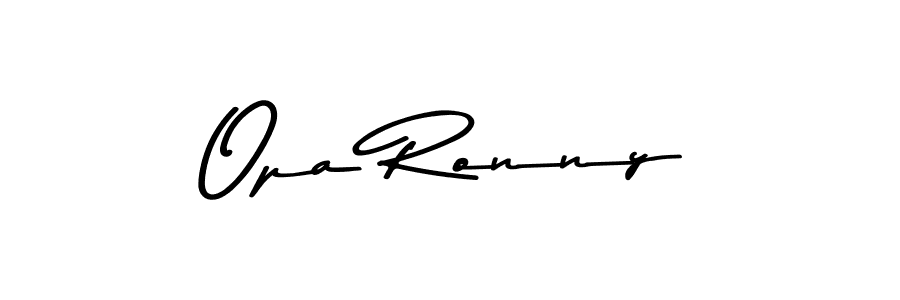 This is the best signature style for the Opa Ronny name. Also you like these signature font (Asem Kandis PERSONAL USE). Mix name signature. Opa Ronny signature style 9 images and pictures png