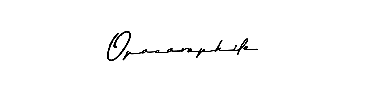 Also You can easily find your signature by using the search form. We will create Opacarophile name handwritten signature images for you free of cost using Asem Kandis PERSONAL USE sign style. Opacarophile signature style 9 images and pictures png