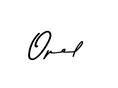 Use a signature maker to create a handwritten signature online. With this signature software, you can design (Asem Kandis PERSONAL USE) your own signature for name Opel. Opel signature style 9 images and pictures png