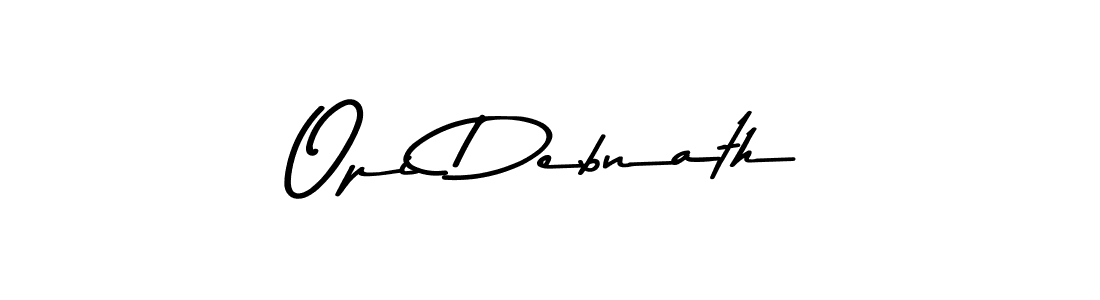 Opi Debnath stylish signature style. Best Handwritten Sign (Asem Kandis PERSONAL USE) for my name. Handwritten Signature Collection Ideas for my name Opi Debnath. Opi Debnath signature style 9 images and pictures png