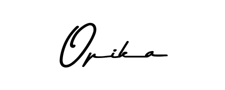 Express your personality with a custom Opika signature crafted with Asem Kandis PERSONAL USE typography. Free transparent PNG download available. Opika signature style 9 images and pictures png