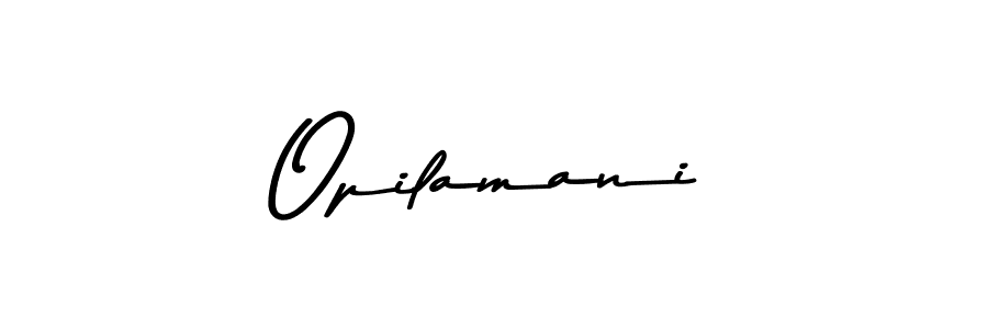 Also we have Opilamani name is the best signature style. Create professional handwritten signature collection using Asem Kandis PERSONAL USE autograph style. Opilamani signature style 9 images and pictures png