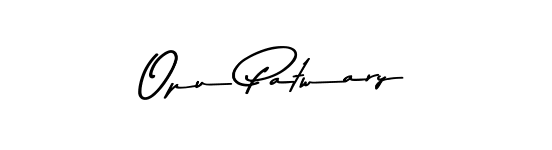 How to Draw Opu Patwary signature style? Asem Kandis PERSONAL USE is a latest design signature styles for name Opu Patwary. Opu Patwary signature style 9 images and pictures png