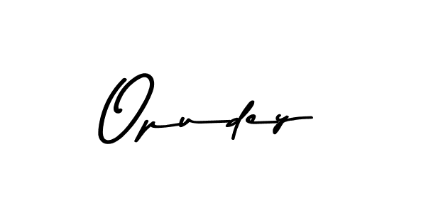 How to make Opudey signature? Asem Kandis PERSONAL USE is a professional autograph style. Create handwritten signature for Opudey name. Opudey signature style 9 images and pictures png