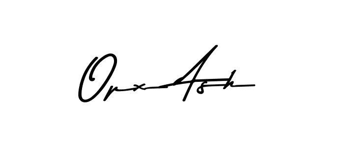 You can use this online signature creator to create a handwritten signature for the name Opx Ash. This is the best online autograph maker. Opx Ash signature style 9 images and pictures png