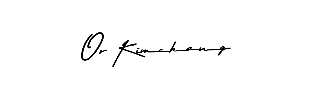 Similarly Asem Kandis PERSONAL USE is the best handwritten signature design. Signature creator online .You can use it as an online autograph creator for name Or Kimchang. Or Kimchang signature style 9 images and pictures png