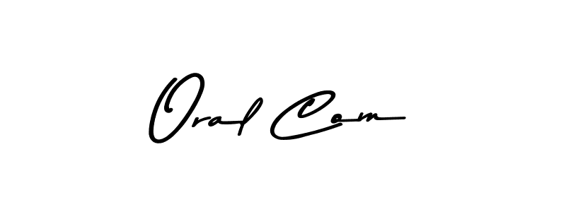 Best and Professional Signature Style for Oral Com. Asem Kandis PERSONAL USE Best Signature Style Collection. Oral Com signature style 9 images and pictures png