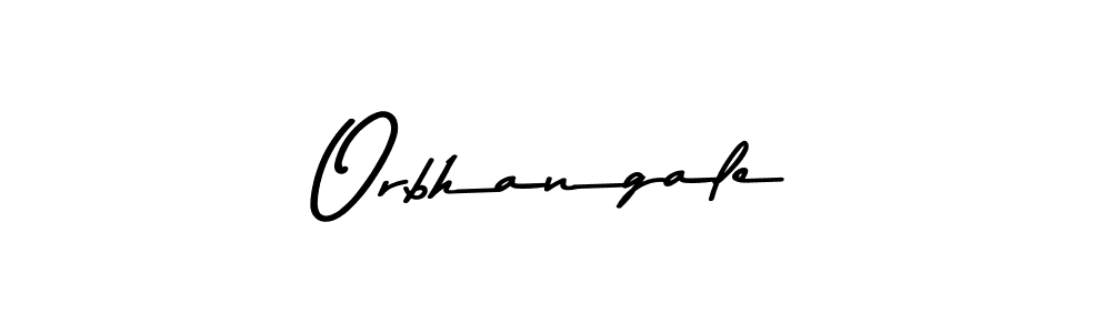 Use a signature maker to create a handwritten signature online. With this signature software, you can design (Asem Kandis PERSONAL USE) your own signature for name Orbhangale. Orbhangale signature style 9 images and pictures png