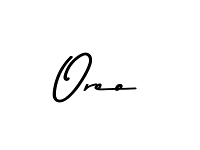 Oreo stylish signature style. Best Handwritten Sign (Asem Kandis PERSONAL USE) for my name. Handwritten Signature Collection Ideas for my name Oreo. Oreo signature style 9 images and pictures png