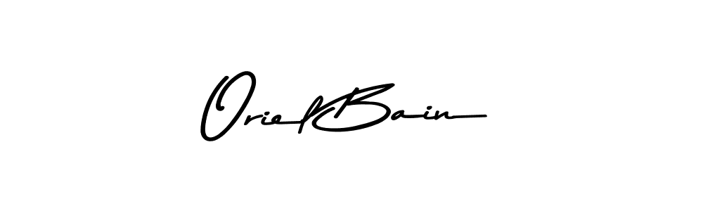 Also You can easily find your signature by using the search form. We will create Oriel Bain name handwritten signature images for you free of cost using Asem Kandis PERSONAL USE sign style. Oriel Bain signature style 9 images and pictures png