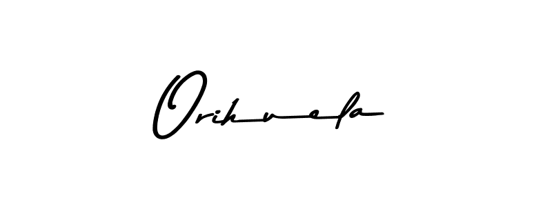 Orihuela stylish signature style. Best Handwritten Sign (Asem Kandis PERSONAL USE) for my name. Handwritten Signature Collection Ideas for my name Orihuela. Orihuela signature style 9 images and pictures png