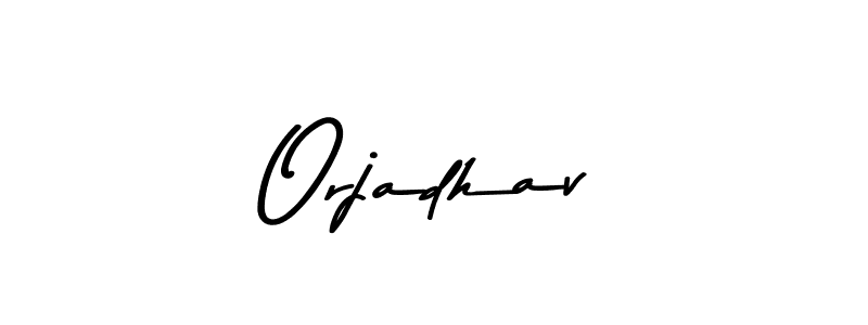 You should practise on your own different ways (Asem Kandis PERSONAL USE) to write your name (Orjadhav) in signature. don't let someone else do it for you. Orjadhav signature style 9 images and pictures png