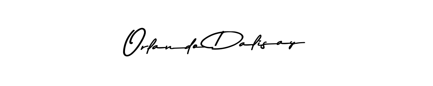 Also You can easily find your signature by using the search form. We will create Orlando Dalisay name handwritten signature images for you free of cost using Asem Kandis PERSONAL USE sign style. Orlando Dalisay signature style 9 images and pictures png