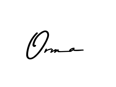How to make Orma signature? Asem Kandis PERSONAL USE is a professional autograph style. Create handwritten signature for Orma name. Orma signature style 9 images and pictures png