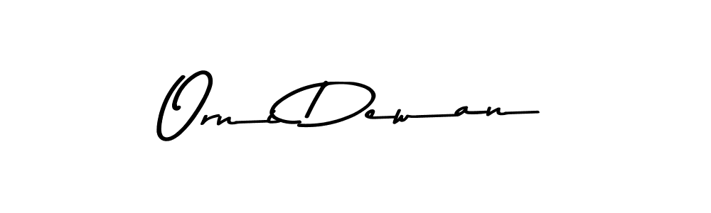 Make a beautiful signature design for name Orni Dewan. Use this online signature maker to create a handwritten signature for free. Orni Dewan signature style 9 images and pictures png