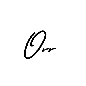 How to make Orr name signature. Use Asem Kandis PERSONAL USE style for creating short signs online. This is the latest handwritten sign. Orr signature style 9 images and pictures png