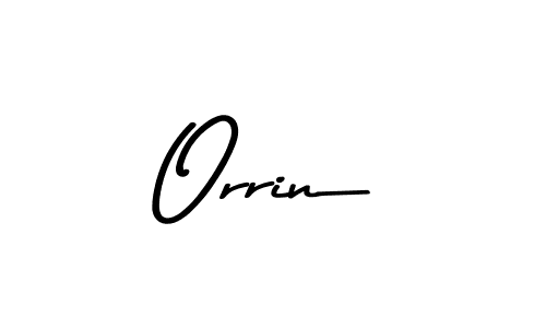 Design your own signature with our free online signature maker. With this signature software, you can create a handwritten (Asem Kandis PERSONAL USE) signature for name Orrin. Orrin signature style 9 images and pictures png