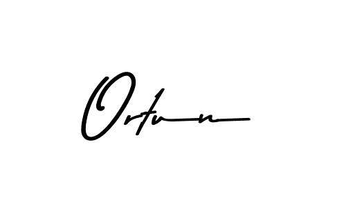 Ortun stylish signature style. Best Handwritten Sign (Asem Kandis PERSONAL USE) for my name. Handwritten Signature Collection Ideas for my name Ortun. Ortun signature style 9 images and pictures png