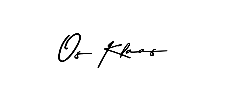 Create a beautiful signature design for name Os Klaas. With this signature (Asem Kandis PERSONAL USE) fonts, you can make a handwritten signature for free. Os Klaas signature style 9 images and pictures png